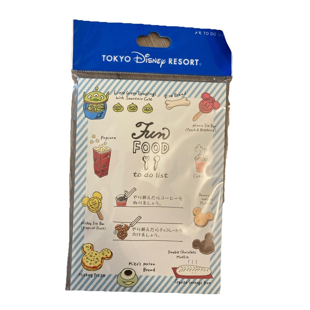 NEW SEALED TOKYO DISNEY Resort Fun Food To Do List Japan
